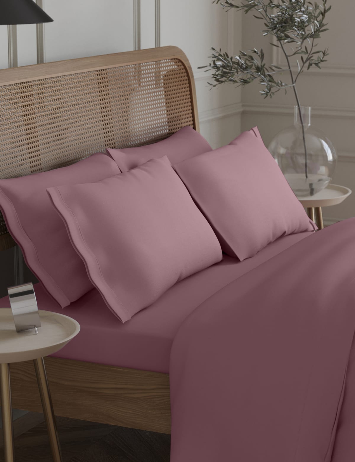 

Marks & Spencer 2pk Egyptian Cotton 230 Thread Count Pillowcases (SUGAR PLUM)