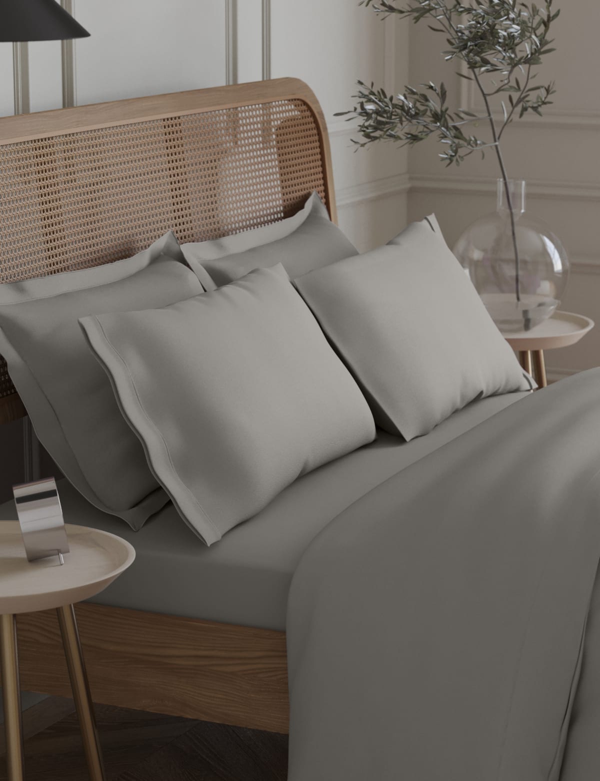 

Marks & Spencer 2pk Egyptian Cotton 230 Thread Count Pillowcases (SILVER GREY)