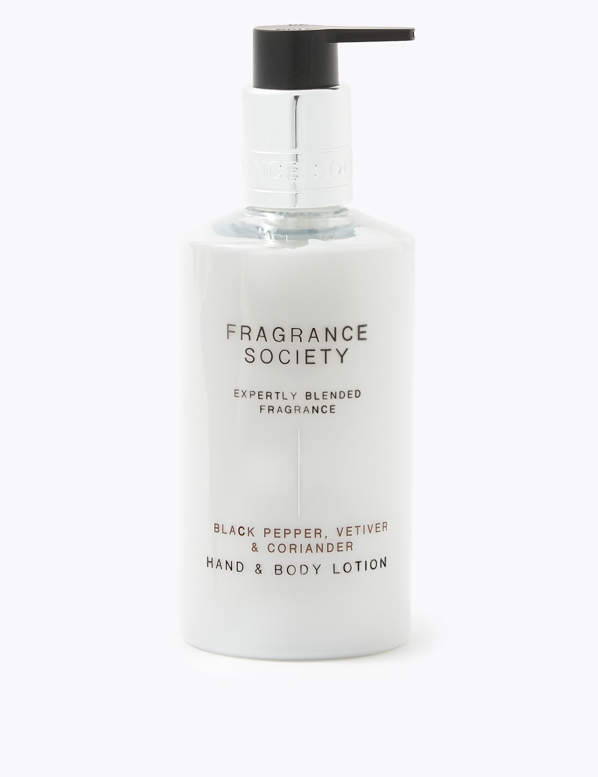 

Marks & Spencer Black Pepper Vetiver & Coriander Hand & Body Lotion 265ml (MALE, NO COLOUR, 265ml)