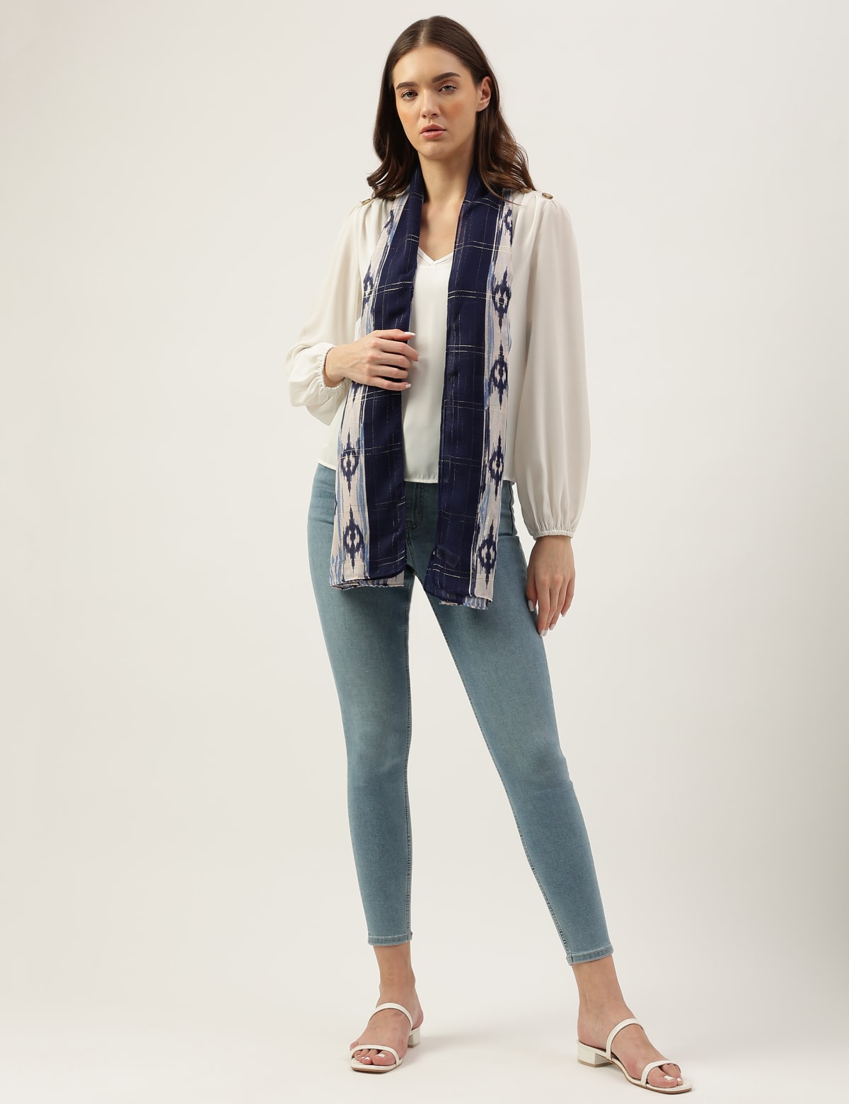 

Marks & Spencer Printed Scarf (FEMALE, CALICO MIX)