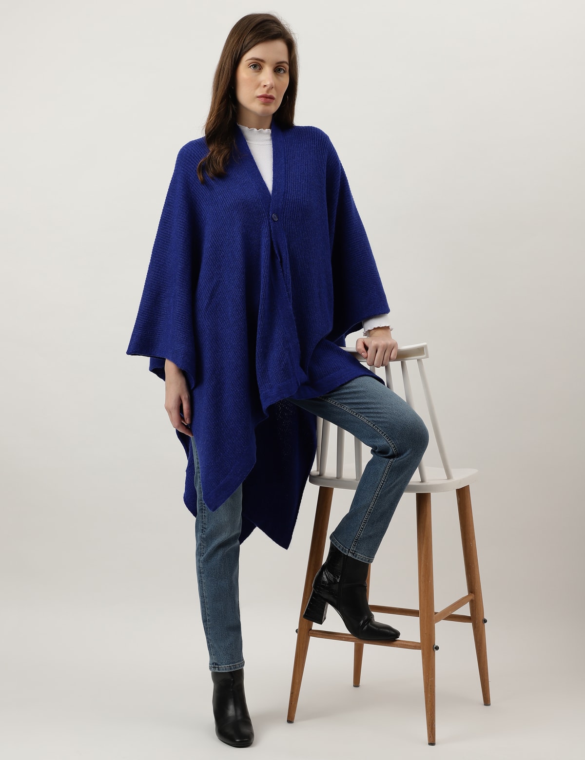 

Marks & Spencer Plain V-Neck Wrap (FEMALE, ROYAL BLUE)