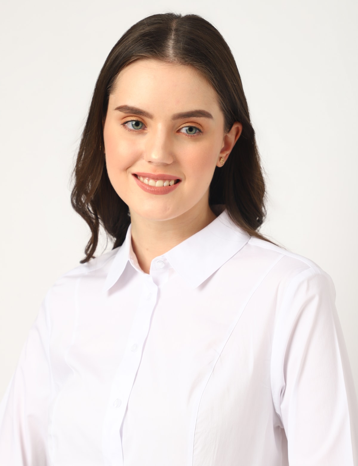 

Marks & Spencer Cotton Mix Plain Spread Collar Shirt (FEMALE, WHITE, 20)