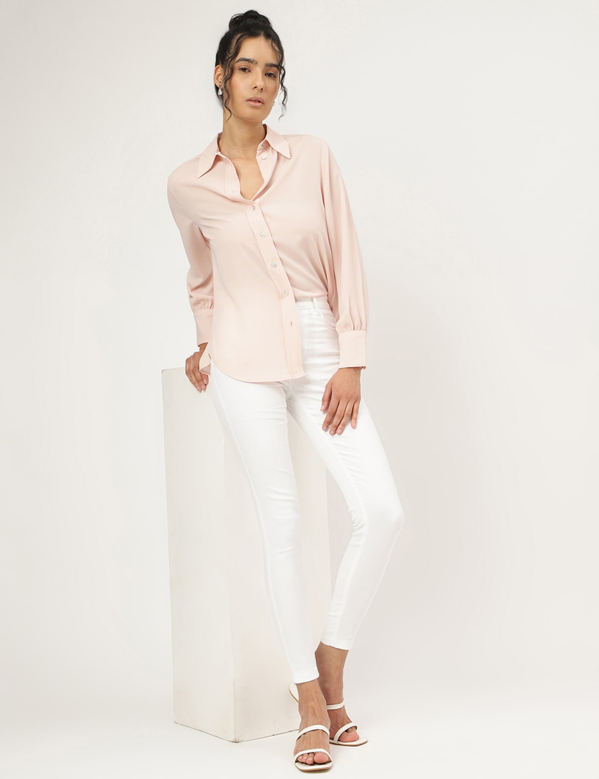 

Marks & Spencer Full Sleeves Shirt (FEMALE, CHAMPAGNE, 6)