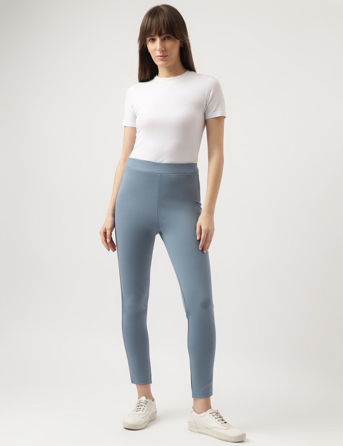 

Marks & Spencer Viscose Blend Solid Ankle Treggings (FEMALE, LIGHT PETROL, 16-REG)