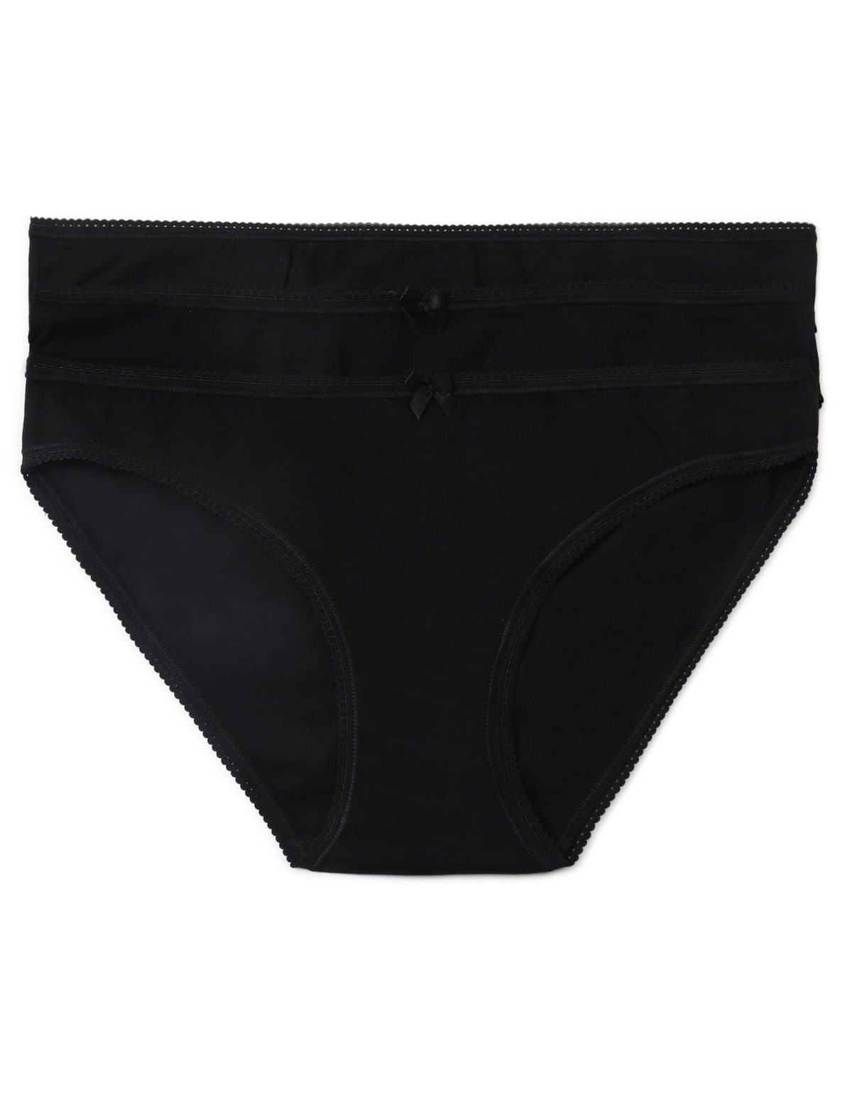 

Marks & Spencer 3 Pack Cotton Mix Knickers (FEMALE, BLACK, 14)