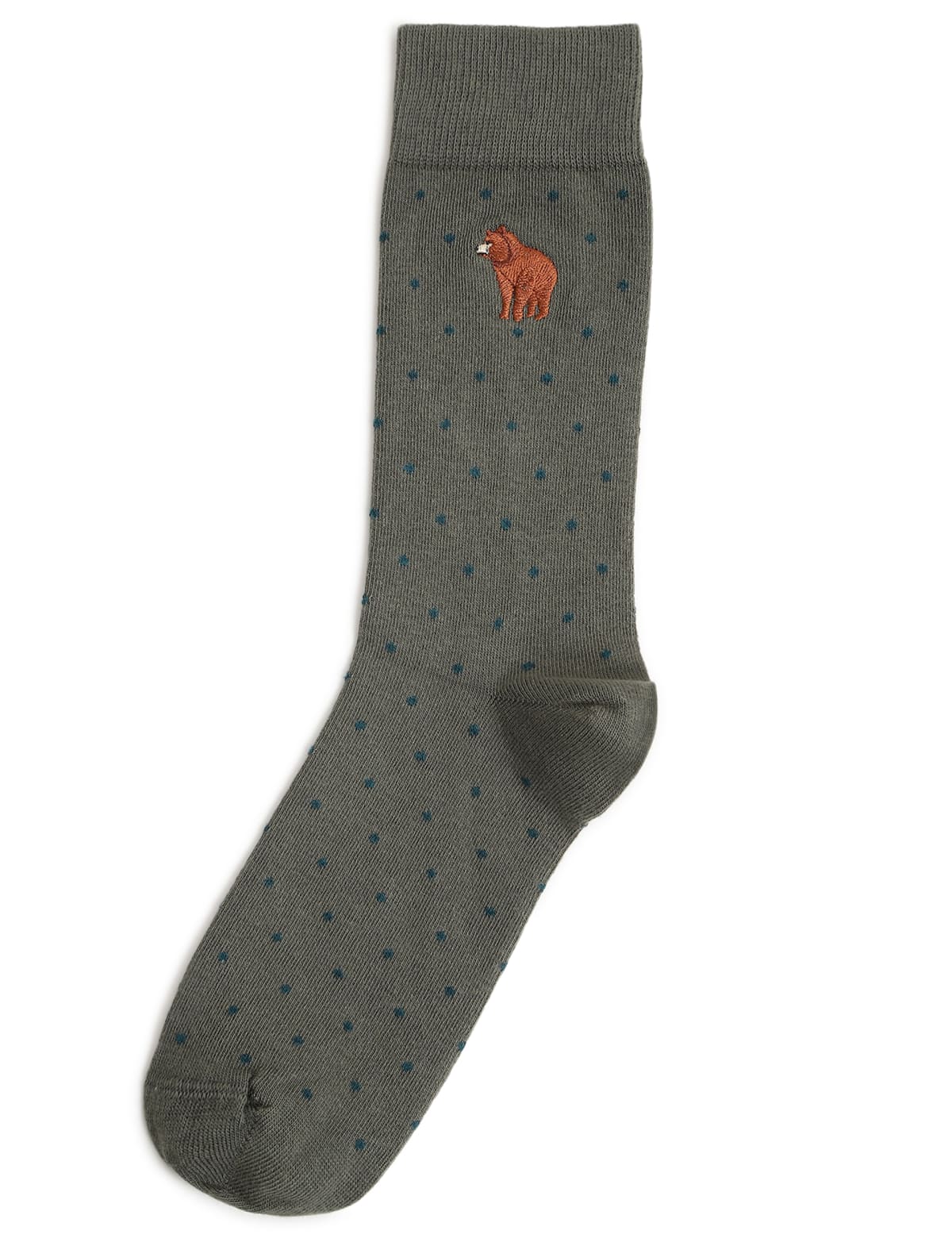 

Marks & Spencer Embroidered Ankle Length Socks (MALE, MULTI)