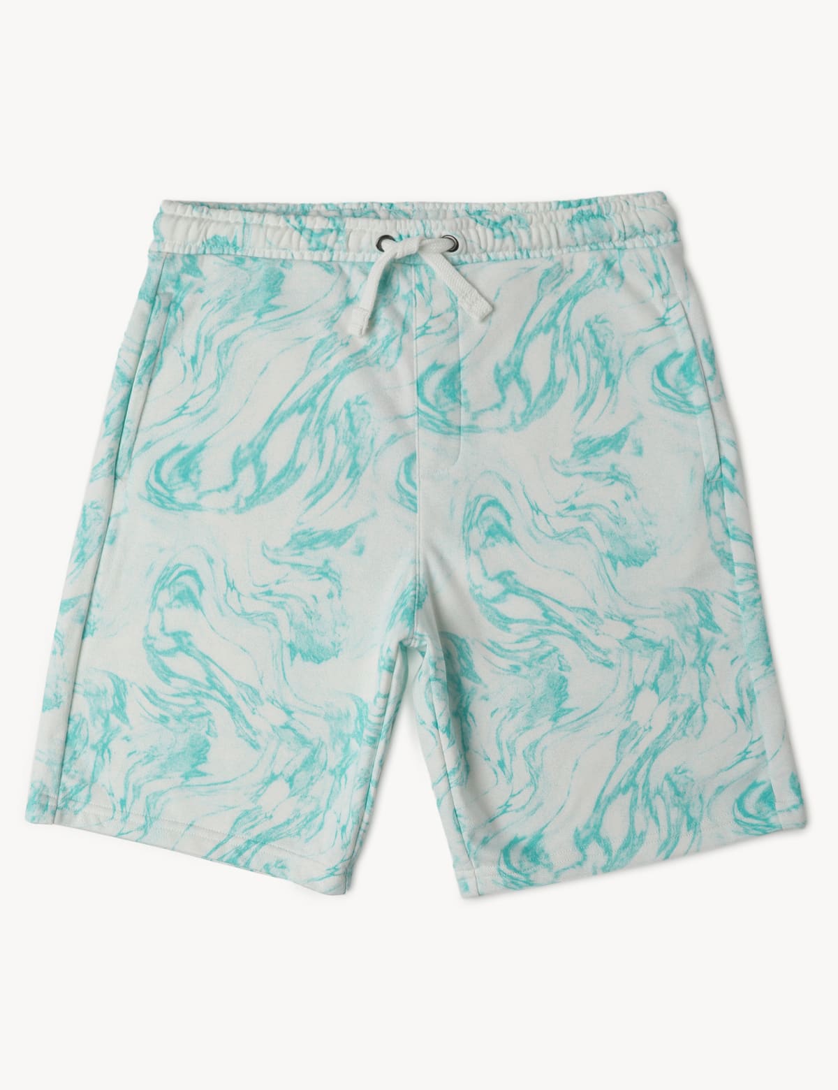 

Marks & Spencer Cotton Mix Regular Fit Printed Shorts (BOYS, BLUE MIX, 11-12)