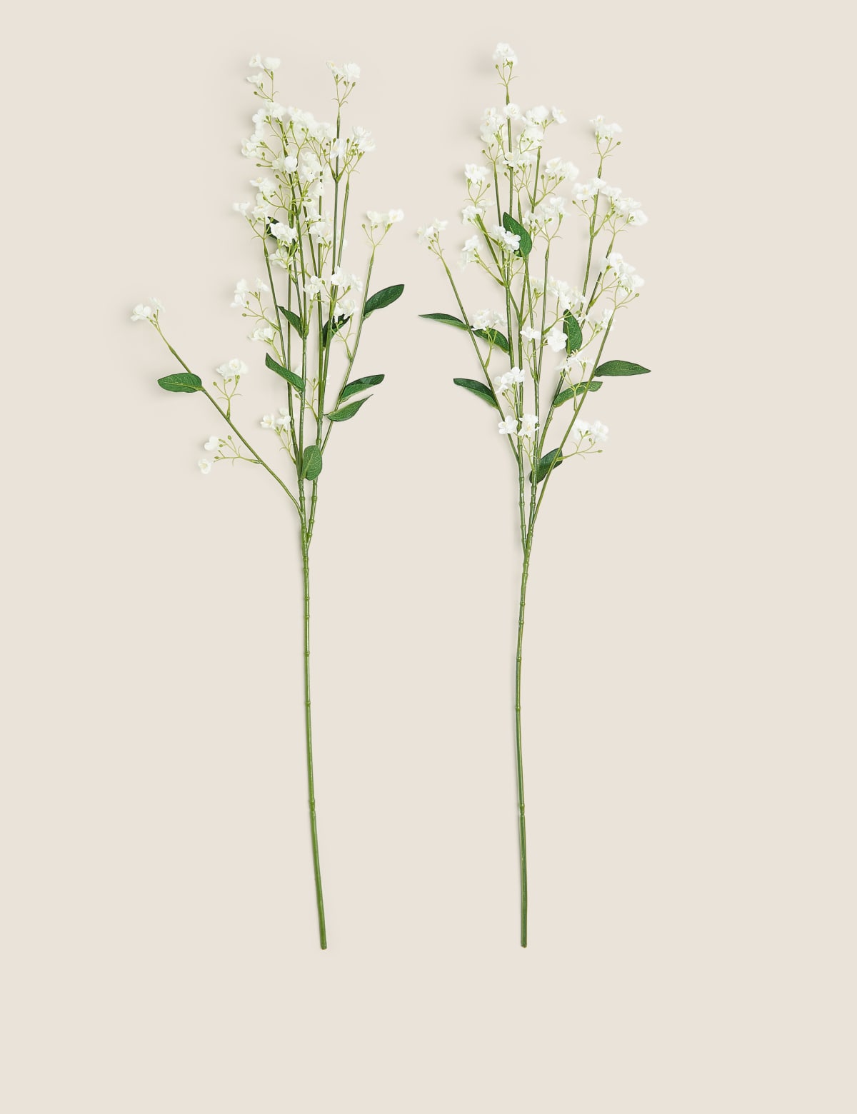 

Marks & Spencer Set of 2 Artificial Wild Wax Single Stems (WHITE MIX)