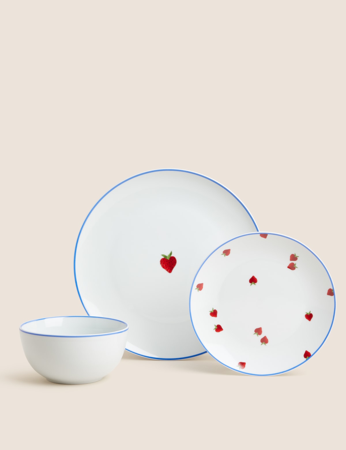 

Marks & Spencer 12 Piece Strawberry Dinner Set (MULTI)