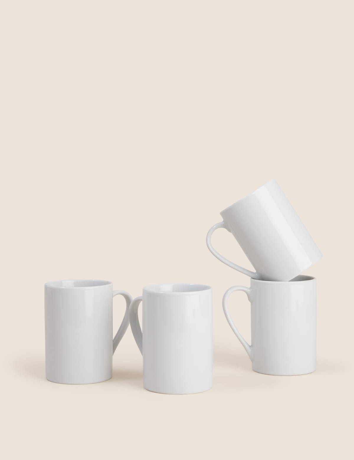 

Marks & Spencer Set of 4 Everyday Mugs (WHITE)