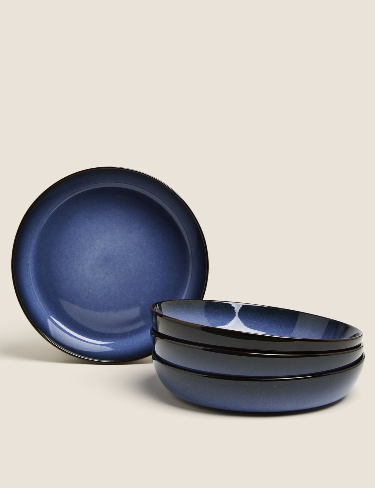 

Marks & Spencer Set of 4 Amberley Ombre Pasta Bowls (BLUE)