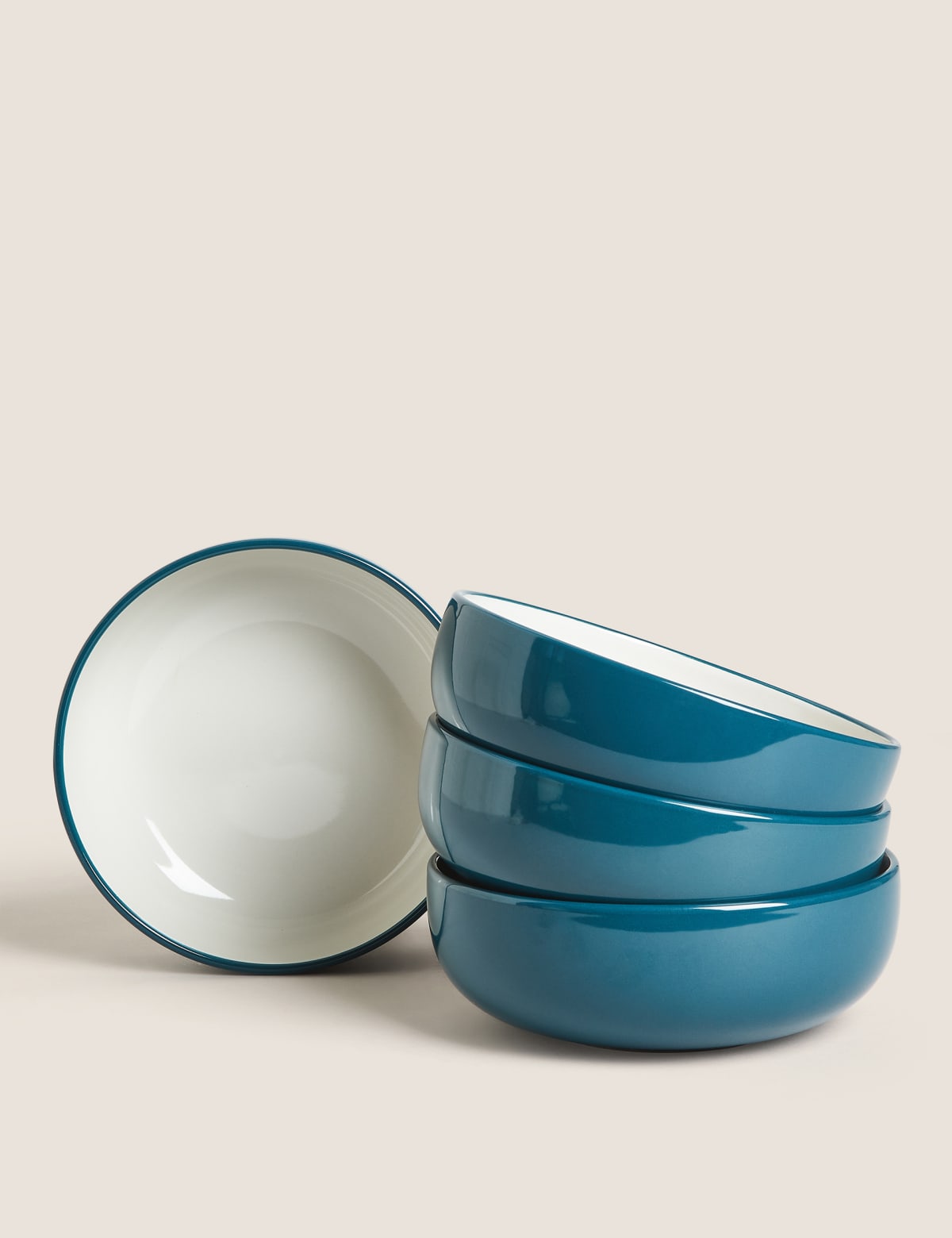 

Marks & Spencer Set of 4 Tribeca Cereal Bowls (TEAL)