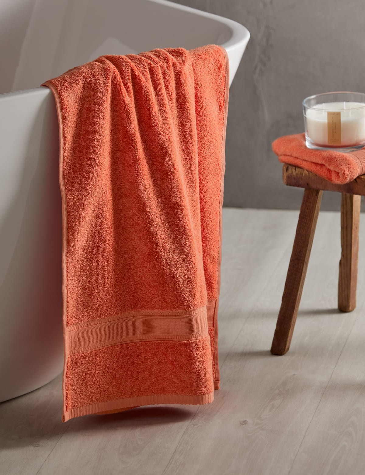 

Marks & Spencer Ultimate Super Soft Pure Cotton Towel (SOFT ORANGE, BATH)