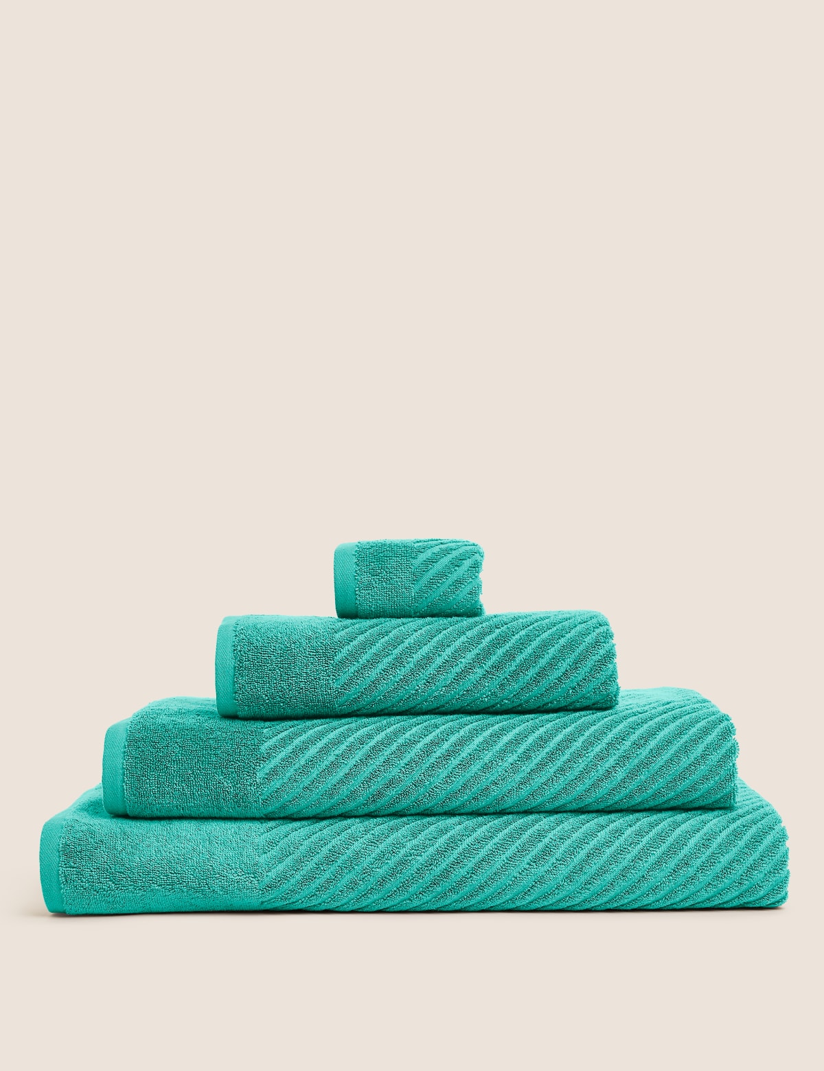 

Marks & Spencer Cotton Rich Quick Dry Towel (TEAL, HAND)