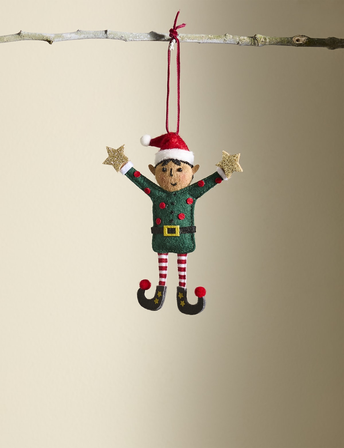 

Marks & Spencer Felt Elf Hanging Decoration (MULTI)