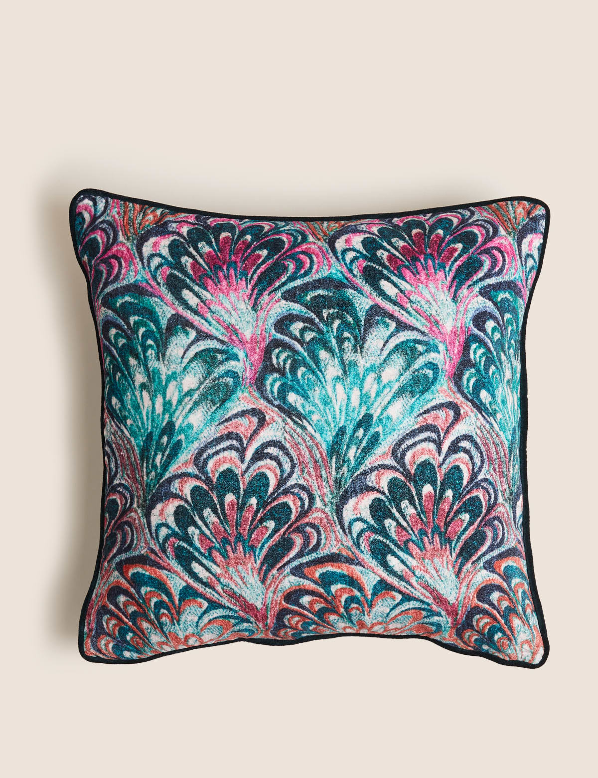 

Marks & Spencer Pure Cotton Velvet Fan Print Cushion (MULTI)