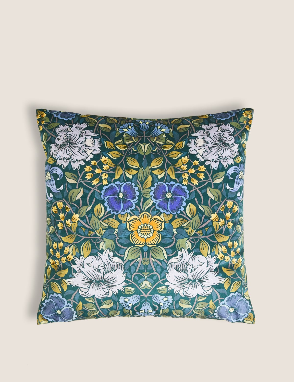 

Marks & Spencer Velvet Mirror Floral Print Cushion (MULTI)