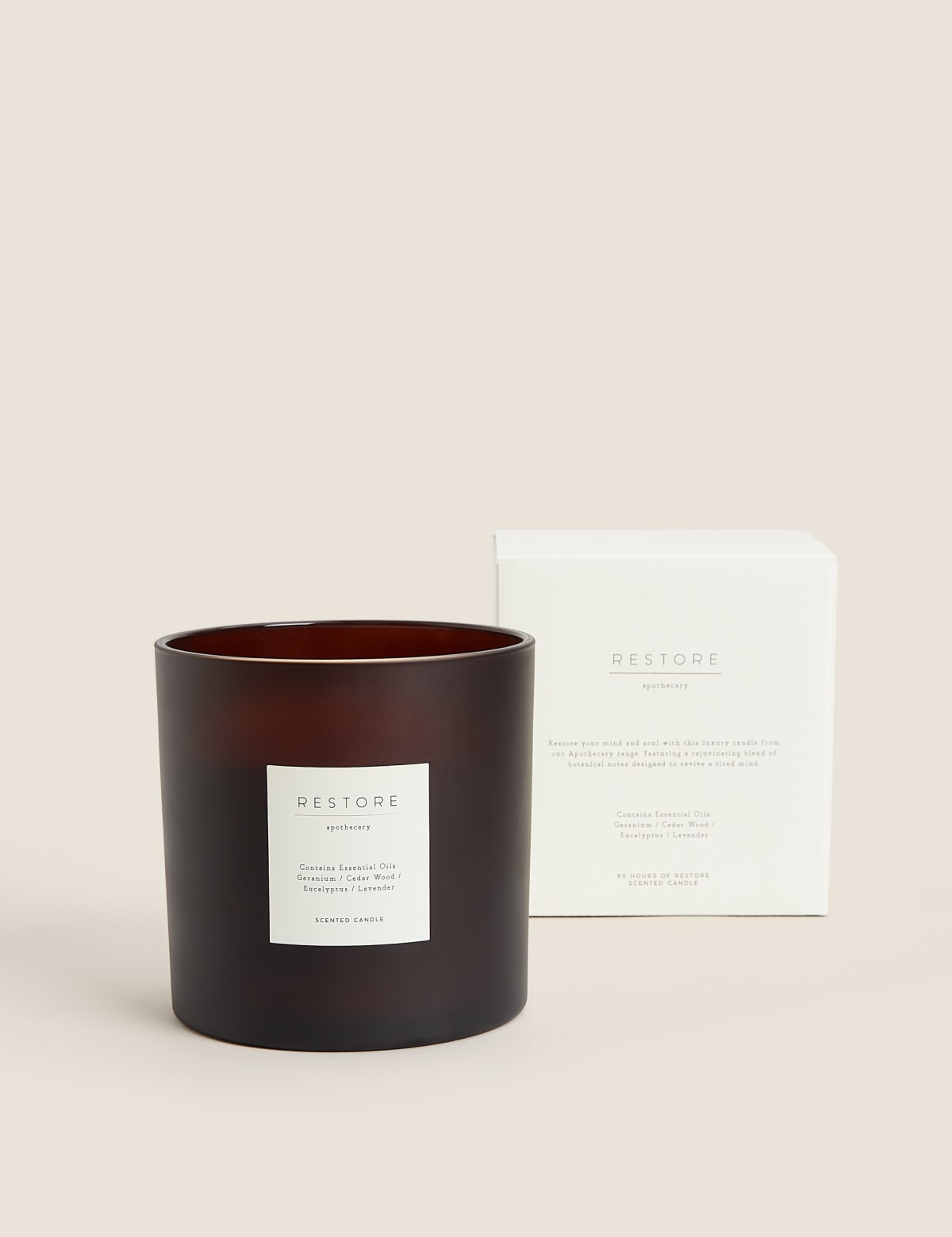 

Marks & Spencer Restore Extra Large 3 Wick Candle (AMBER)
