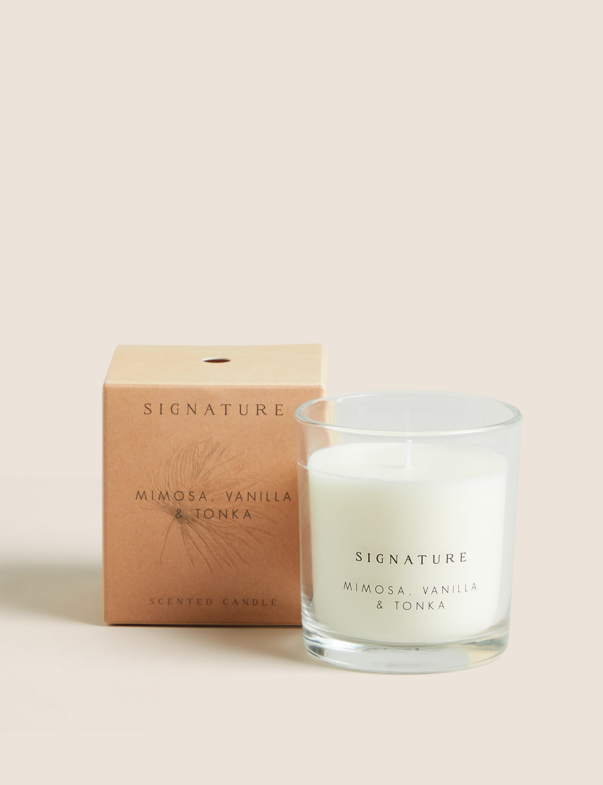 

Marks & Spencer Mimosa Vanilla & Tonka Boxed Candle (ORANGE MIX)