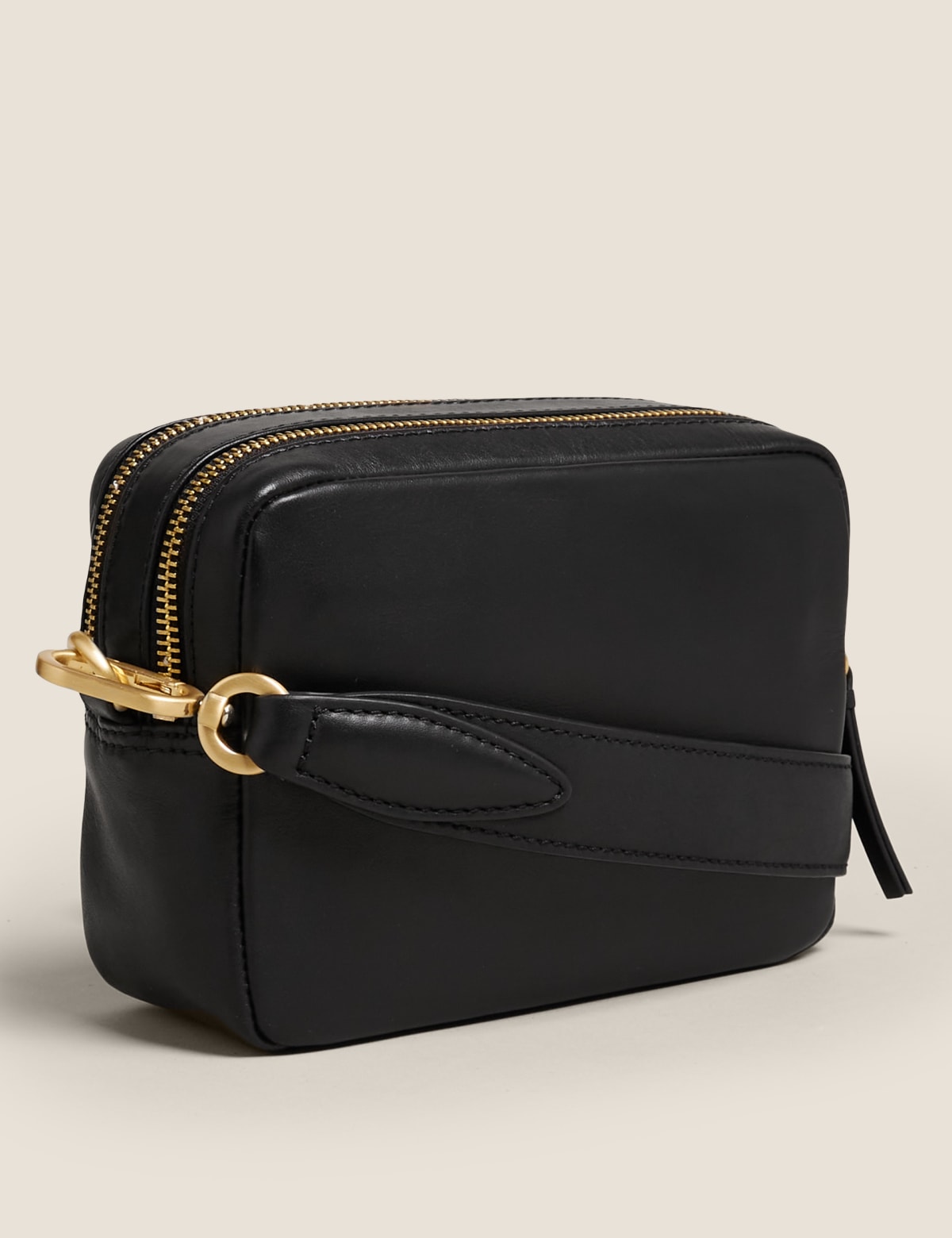 

Marks & Spencer Leather Cross Body Camera Bag (FEMALE, BLACK)