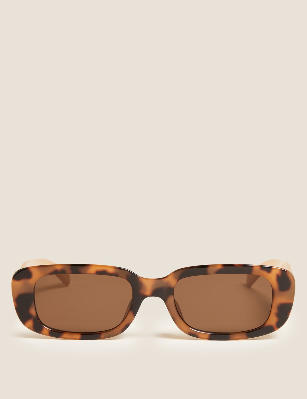 

Marks & Spencer Angular Rectangle Sunglasses (FEMALE, BROWN)