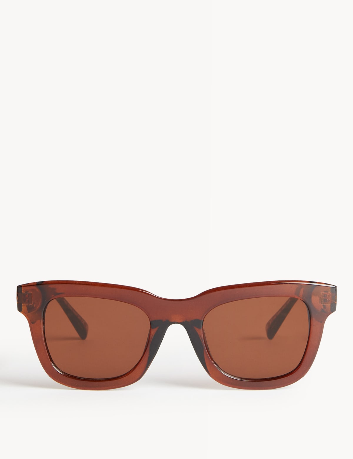 

Marks & Spencer Square Preppy Sunglasses (FEMALE, BROWN)