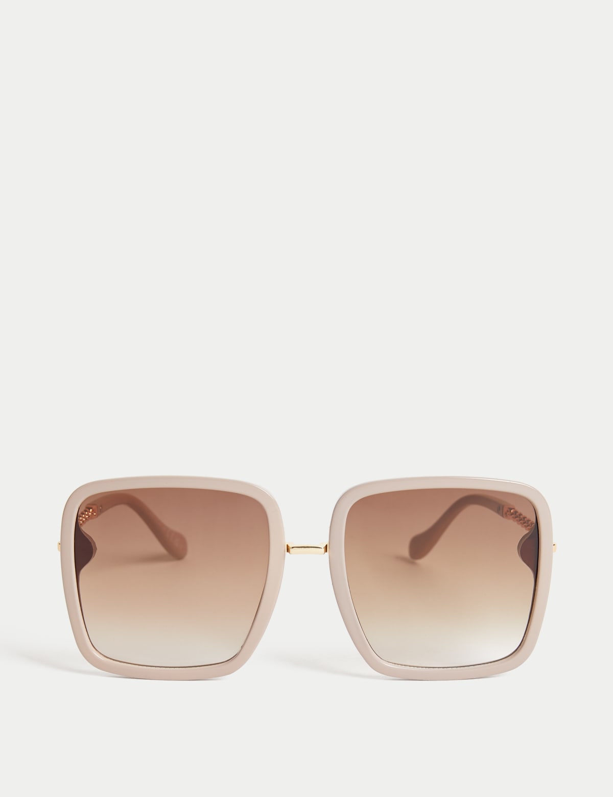 

Marks & Spencer Large Square Sunglasses (FEMALE, TAUPE)
