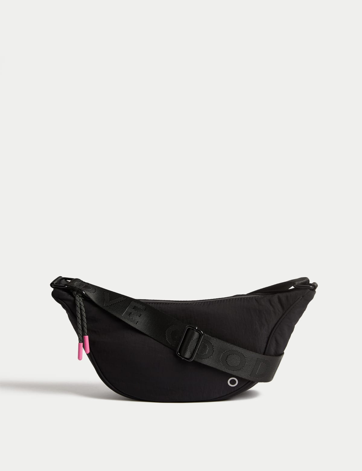

Marks & Spencer Nylon Sling Cross Body Bag (FEMALE, BLACK)