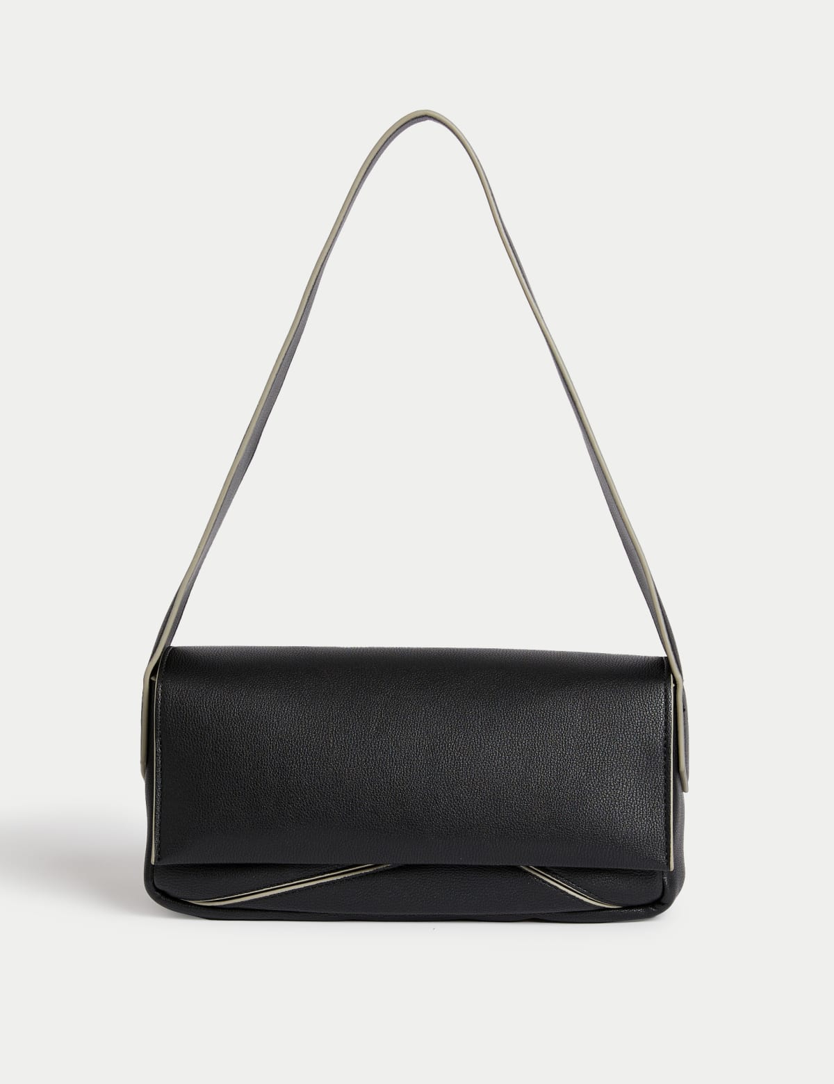 

Marks & Spencer Faux Leather Shoulder Bag (FEMALE, BLACK)