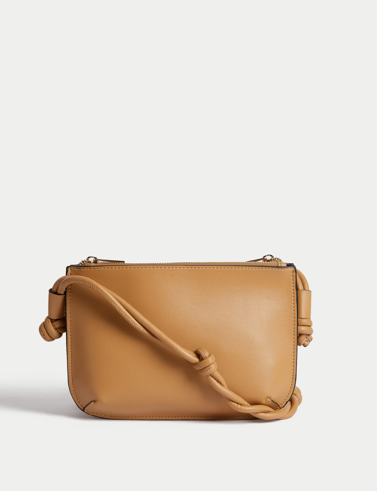 

Marks & Spencer Knotted Detail Cross Body Bag (FEMALE, BUTTERSCOTCH)