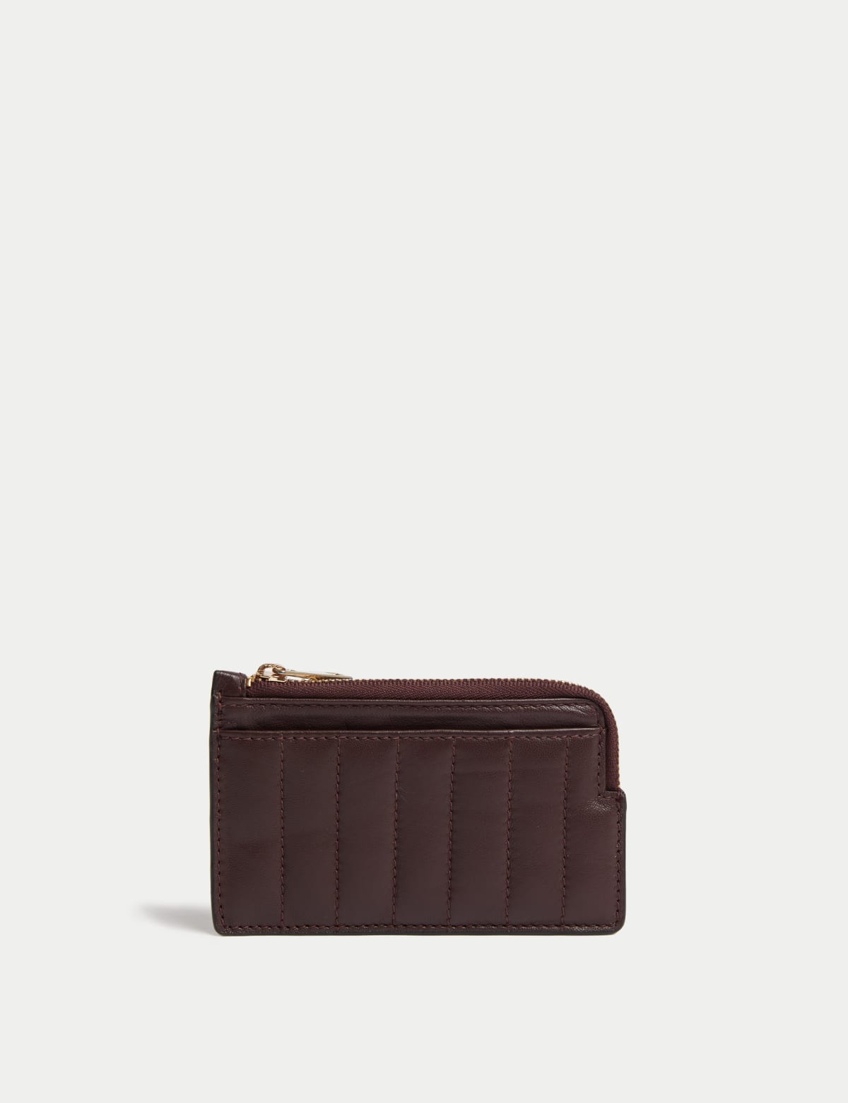 

Marks & Spencer Leather Zip Around Purse (FEMALE, BURGUNDY MIX)