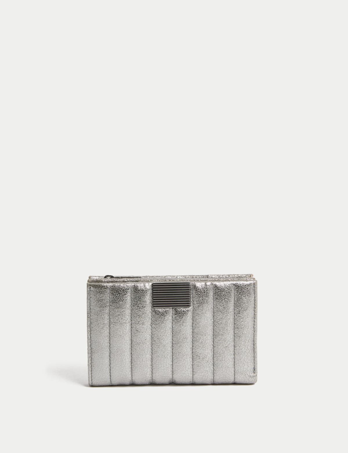 

Marks & Spencer Leather Card Safe™ Purse (FEMALE, METALLIC)