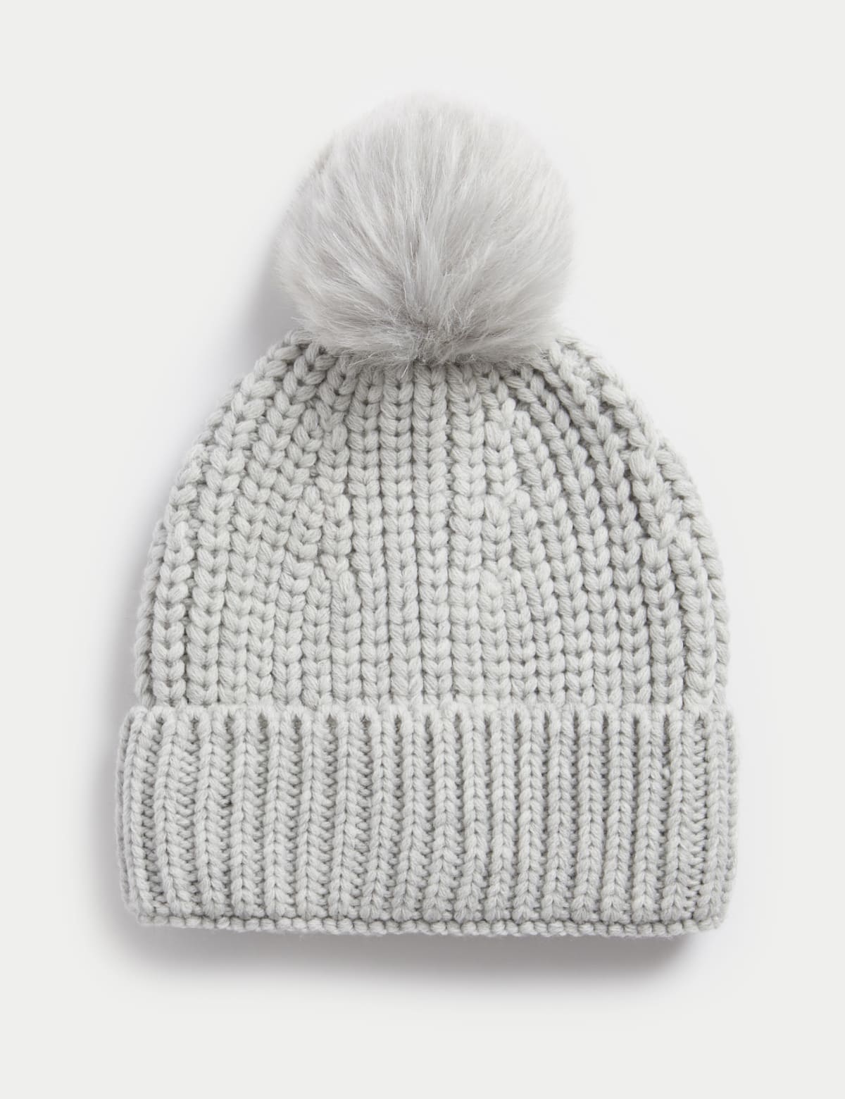 

Marks & Spencer Pom Pom Beanie (FEMALE, GREY MIX)