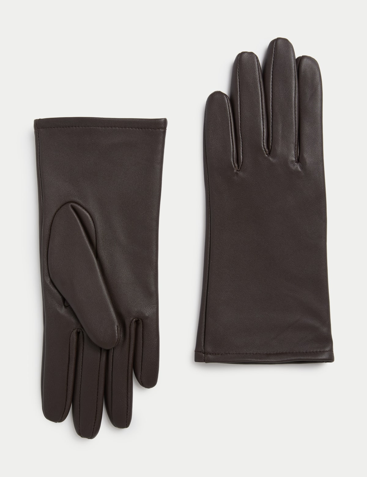 

Marks & Spencer Leather Warm Lined Gloves (FEMALE, CHOCOLATE, M)