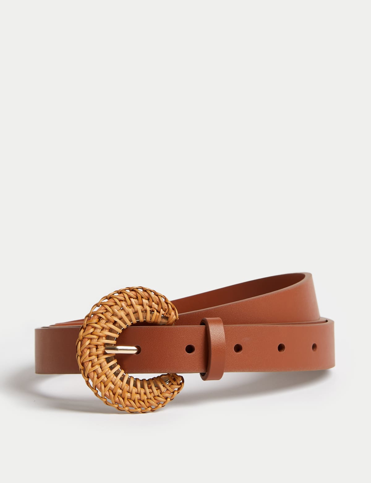 

Marks & Spencer Buckle Belt (FEMALE, TAN, L)