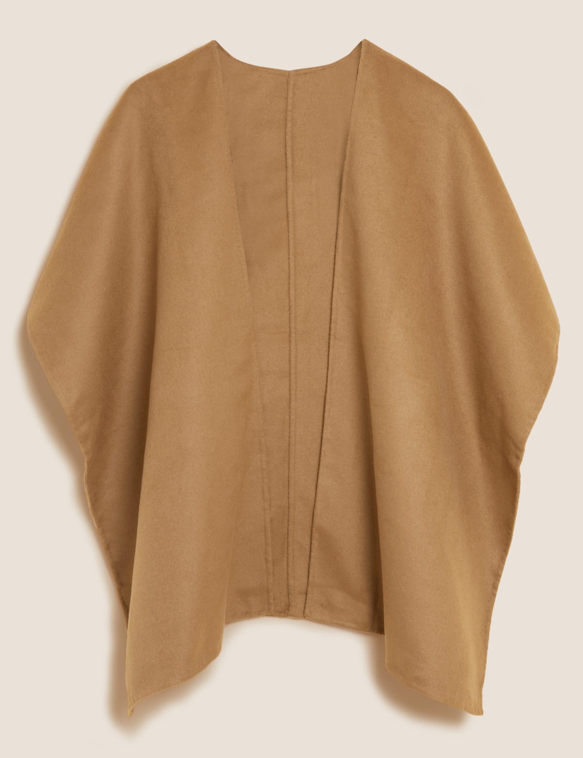 

Marks & Spencer Woven Split Front Poncho (FEMALE, TAN)