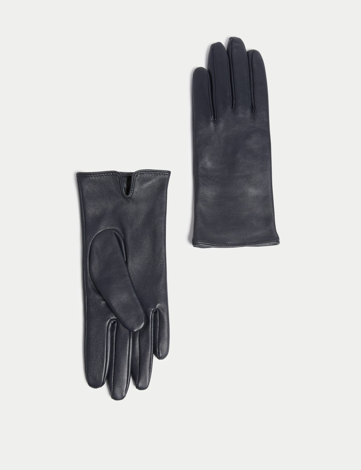 

Marks & Spencer Leather Gloves (FEMALE, NAVY, L)