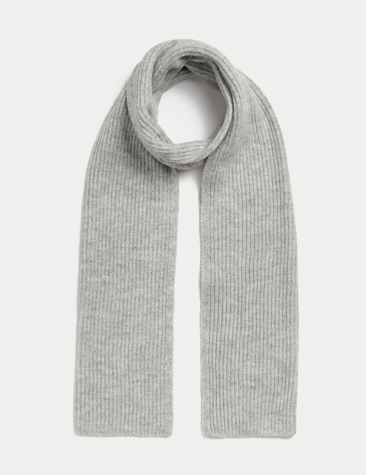 

Marks & Spencer Knitted Scarf (FEMALE, GREY)