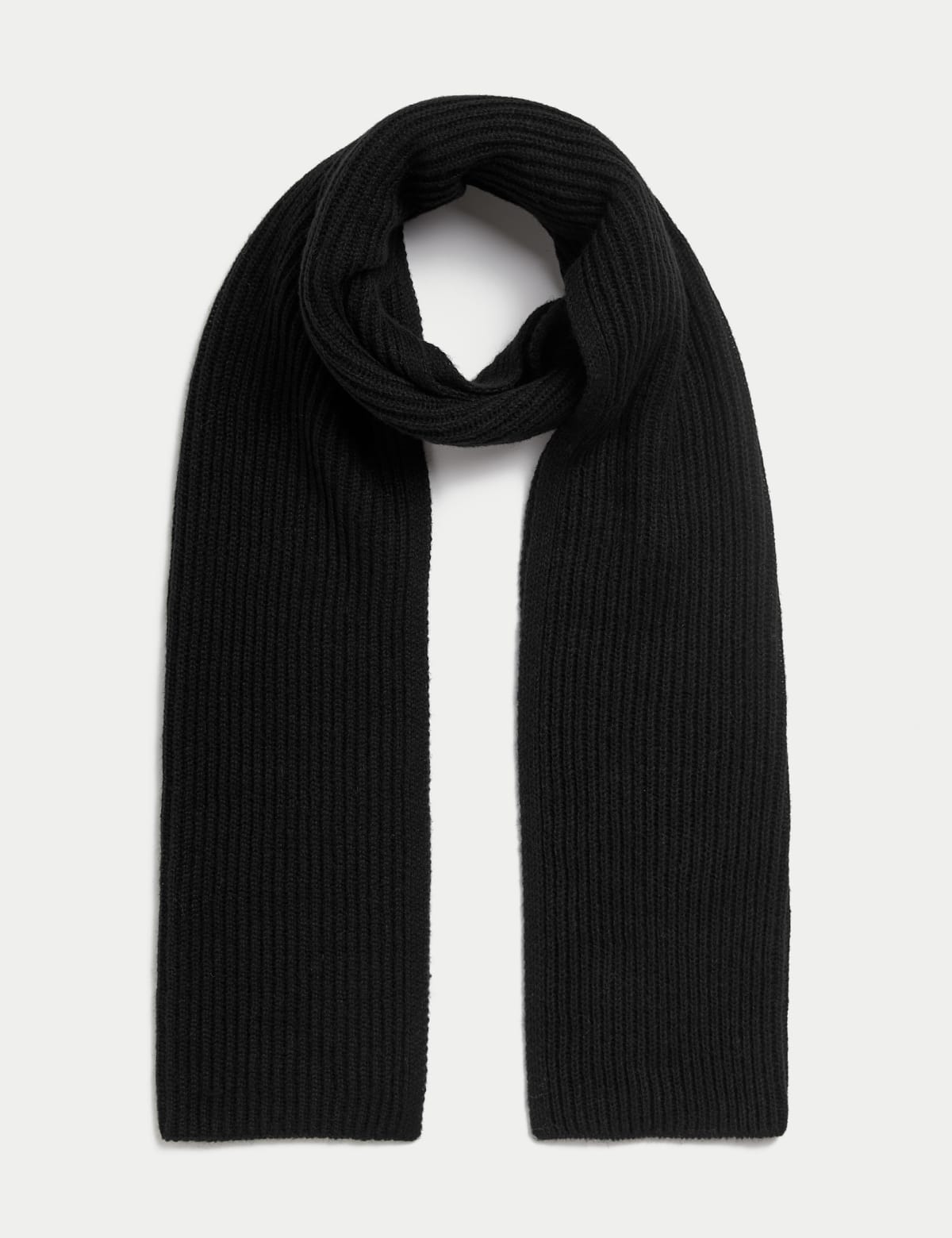 

Marks & Spencer Knitted Scarf (FEMALE, BLACK)