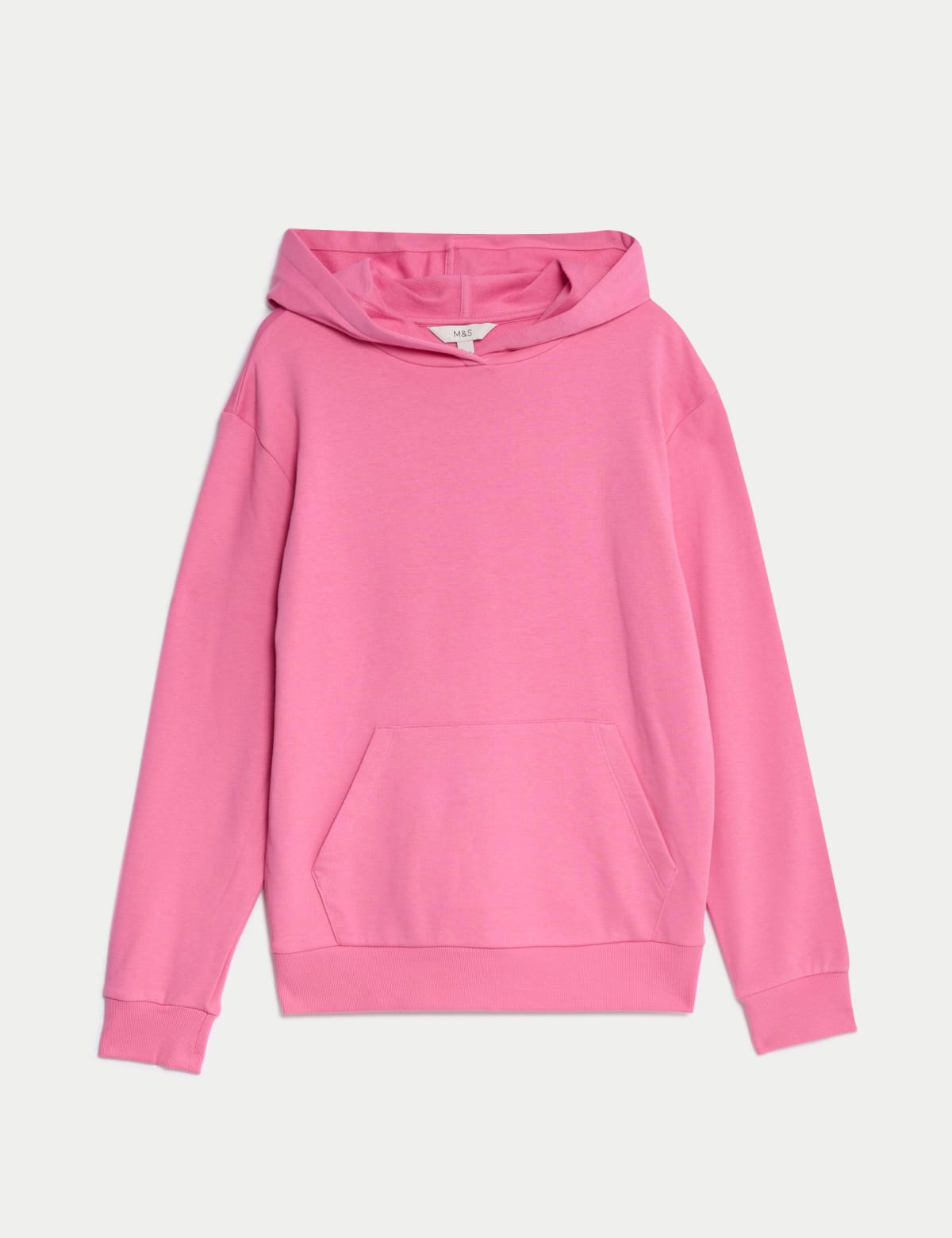 

Marks & Spencer Cotton Rich Hoodie (FEMALE, MEDIUM PINK, L)