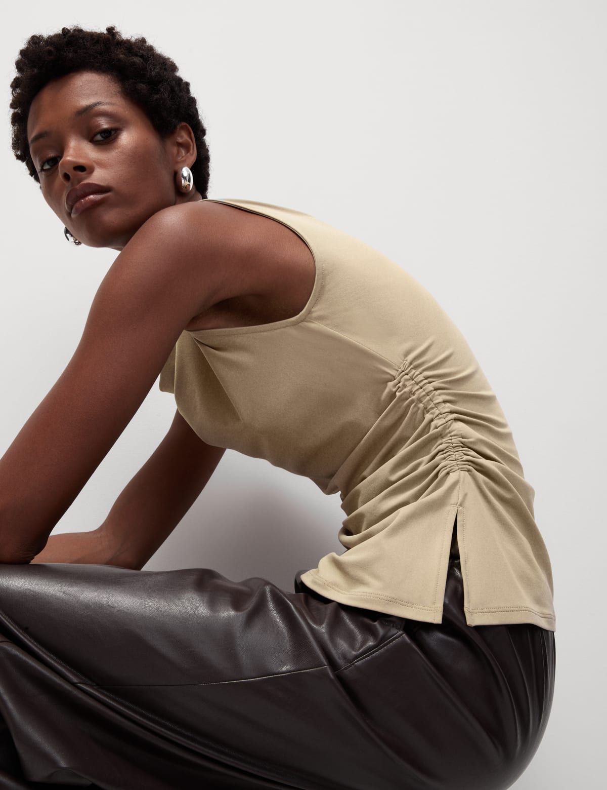 

Marks & Spencer Jersey Top (FEMALE, NEUTRAL, 12-REG)