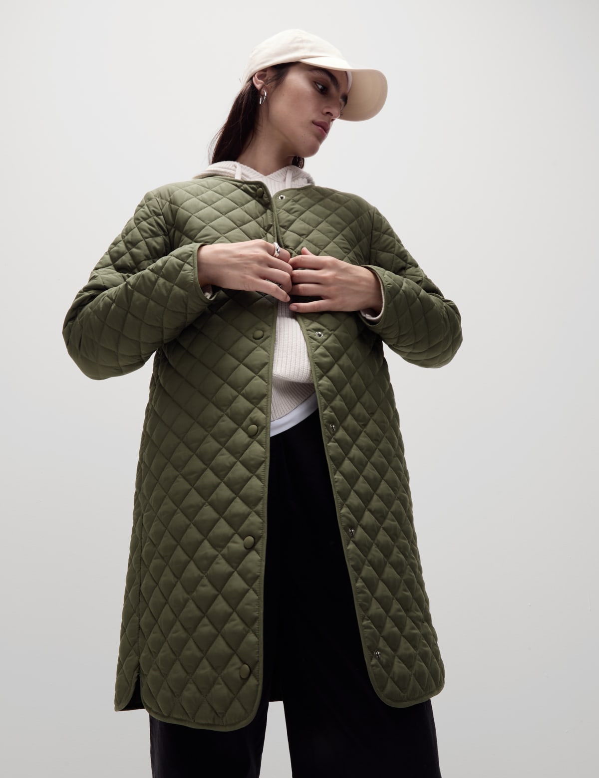 

Marks & Spencer Thermowarmth™ Quilted Coat (FEMALE, HUNTER GREEN, 6)