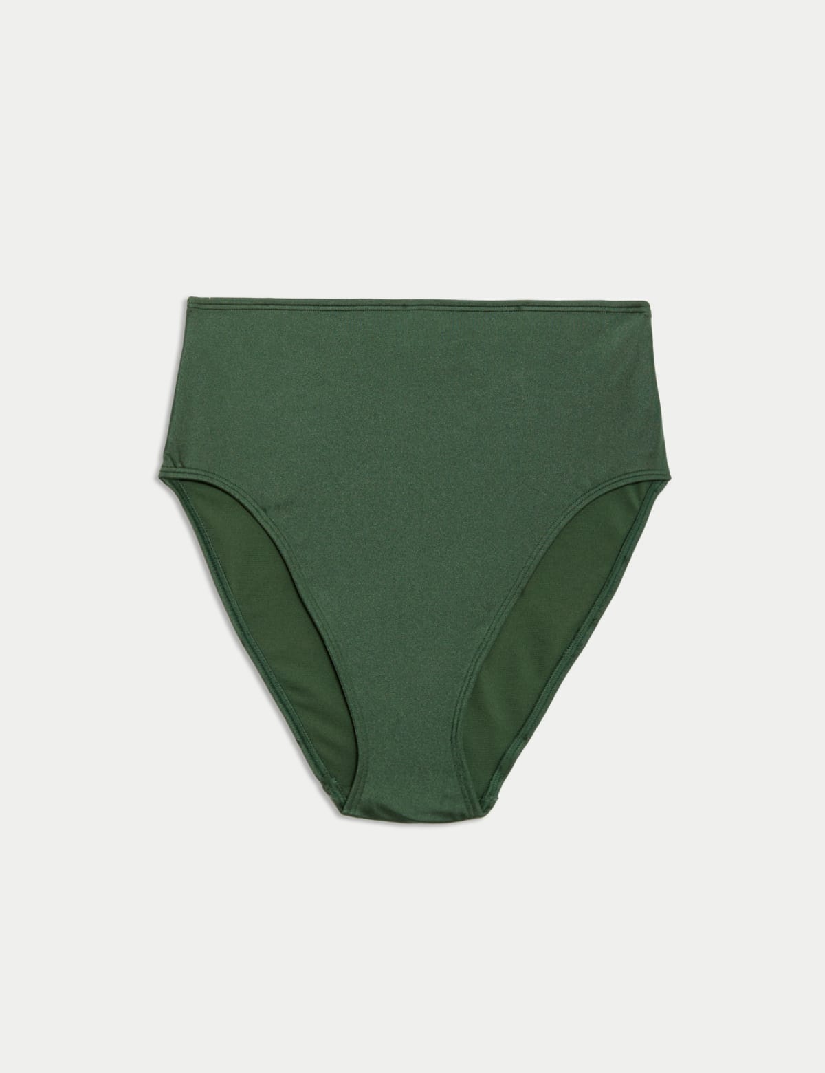 

Marks & Spencer Tummy Control High Waisted Bikini Bottoms (FEMALE, GREEN, 14)