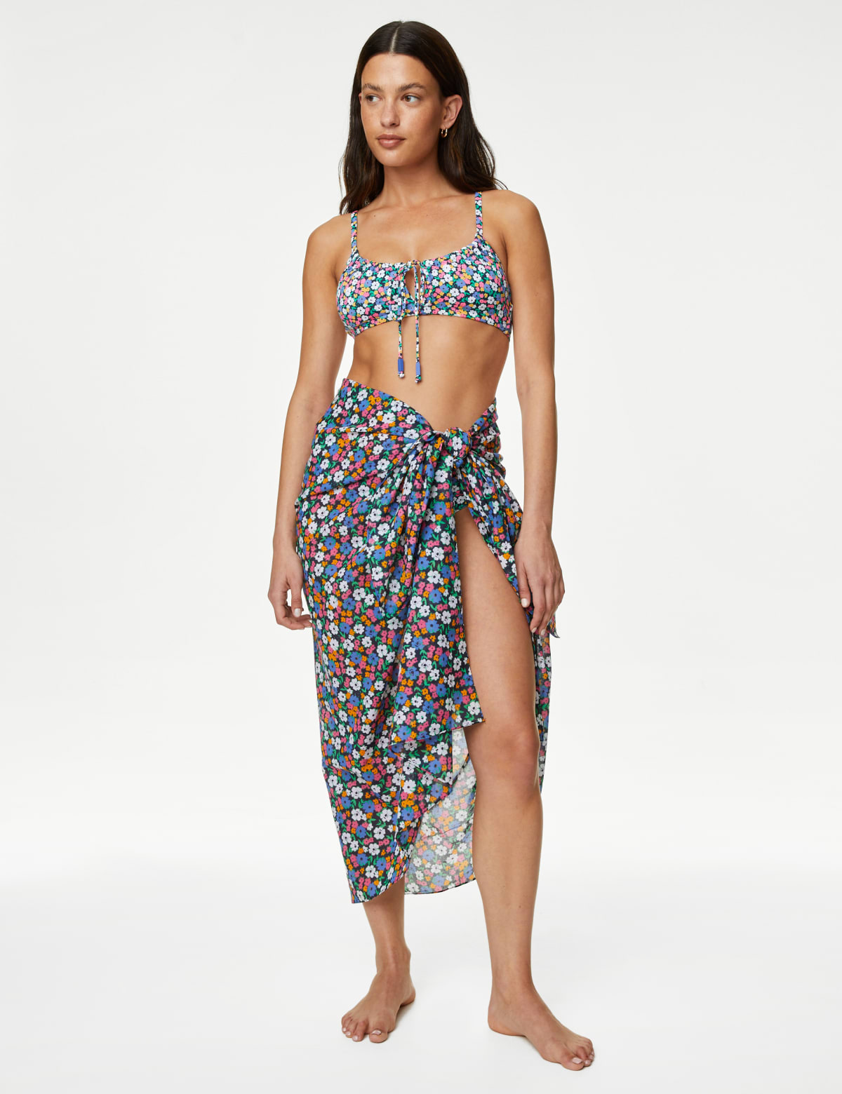 

Marks & Spencer Pure Cotton Printed Sarong (FEMALE, MULTI)