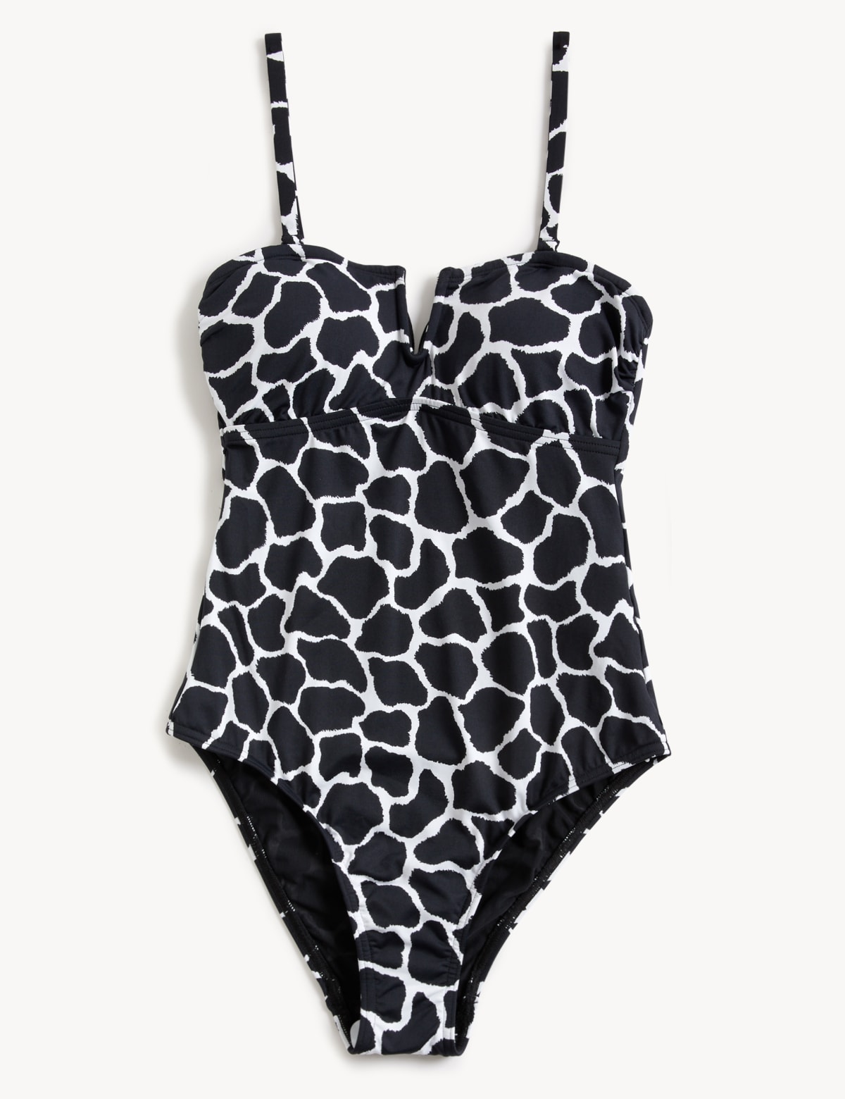 

Marks & Spencer Tummy Control Printed V-Neck Swimsuit (FEMALE, BLACK MIX, 10)