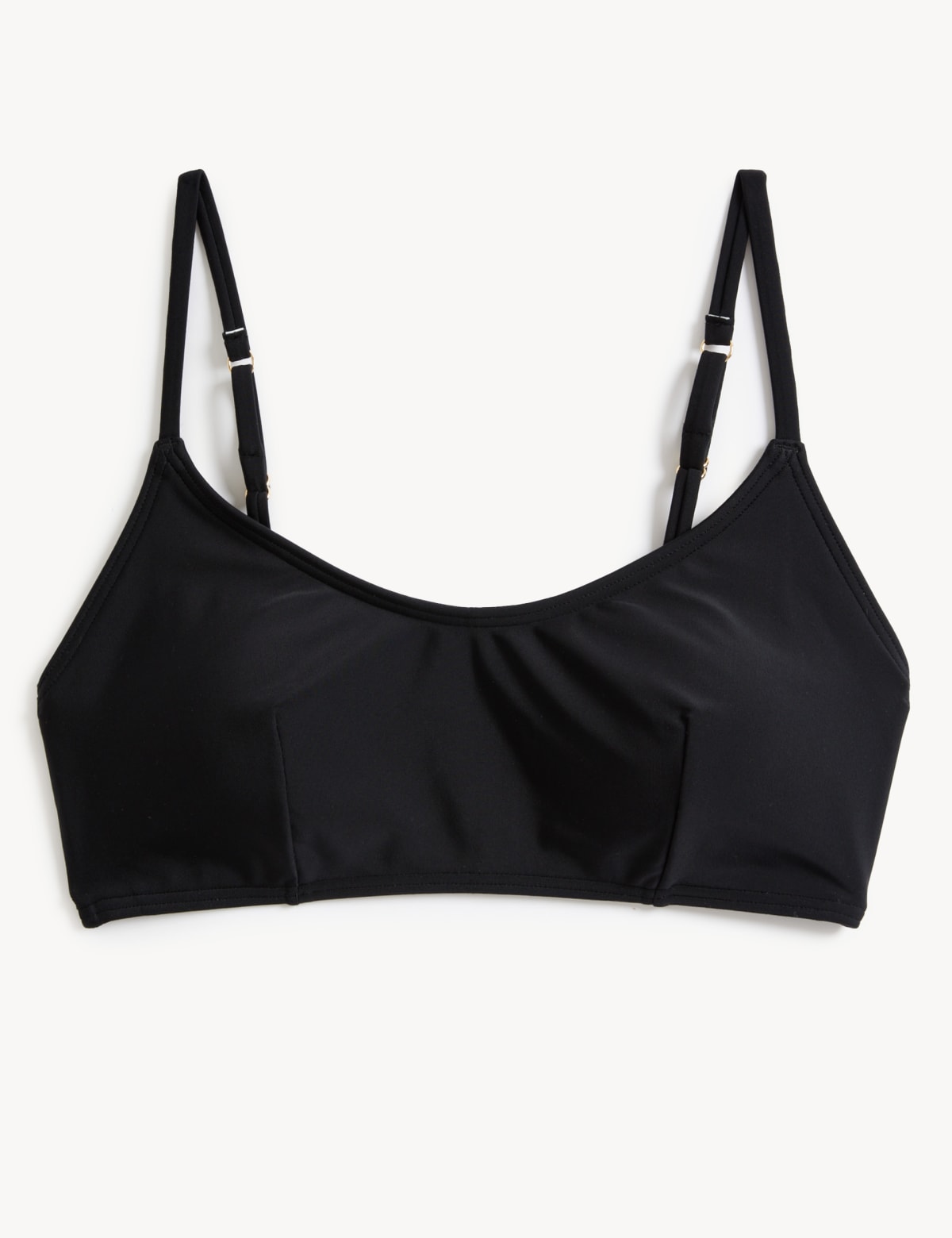 

Marks & Spencer Padded V-Neck Bikini Top (FEMALE, BLACK, 10)