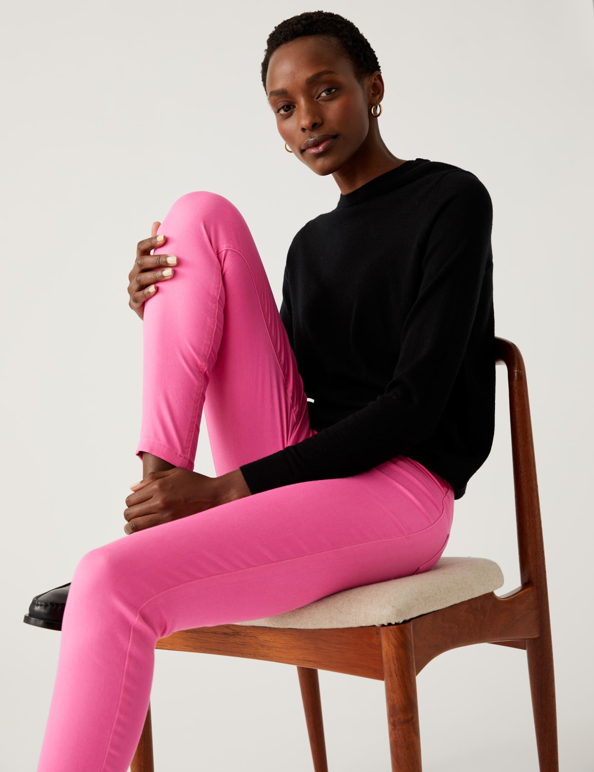 

Marks & Spencer High Waisted Jeggings (FEMALE, BLOSSOM, 10-REG)
