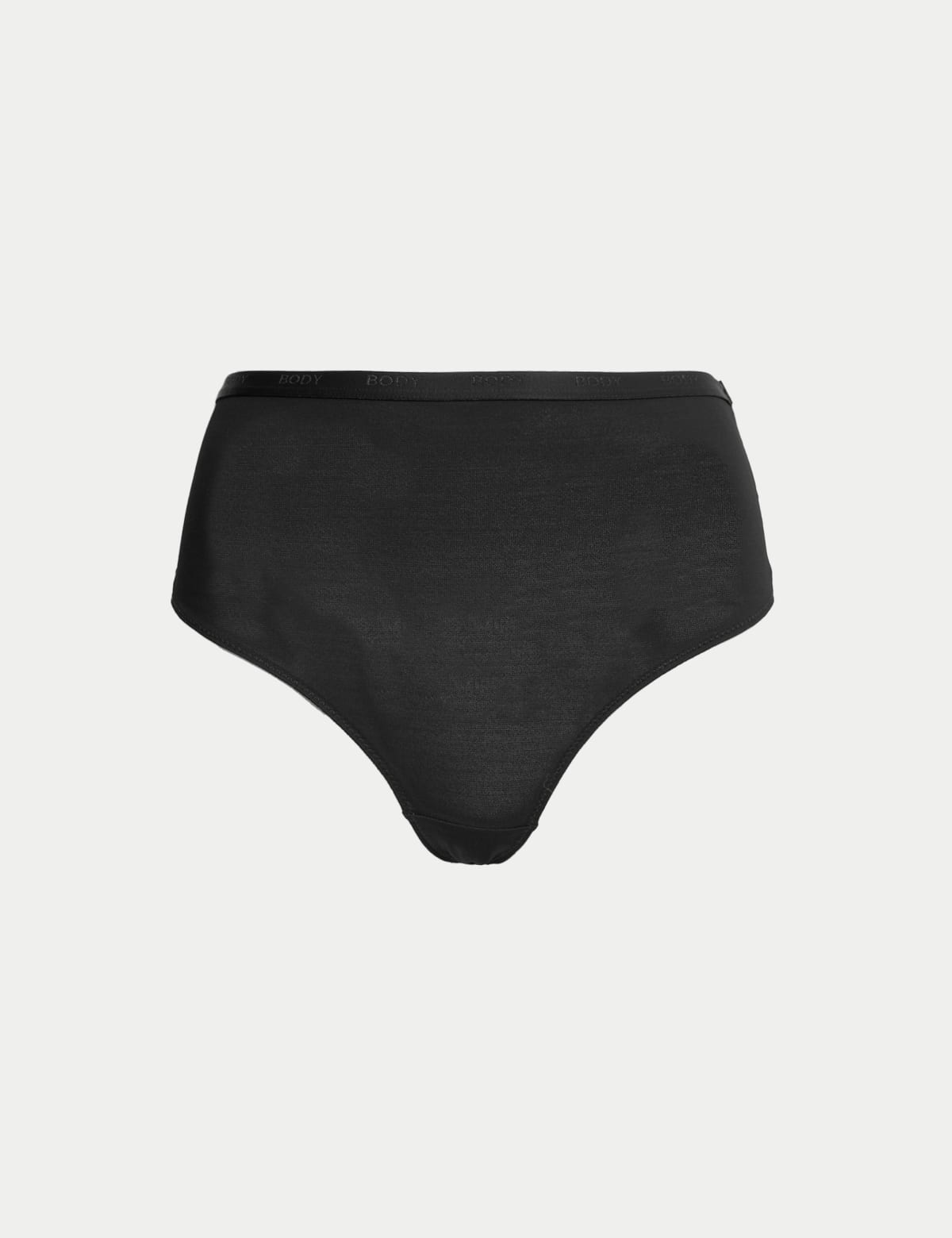 

Marks & Spencer Light Control Flexifit Sheer High Waist Thong (FEMALE, BLACK, 8)