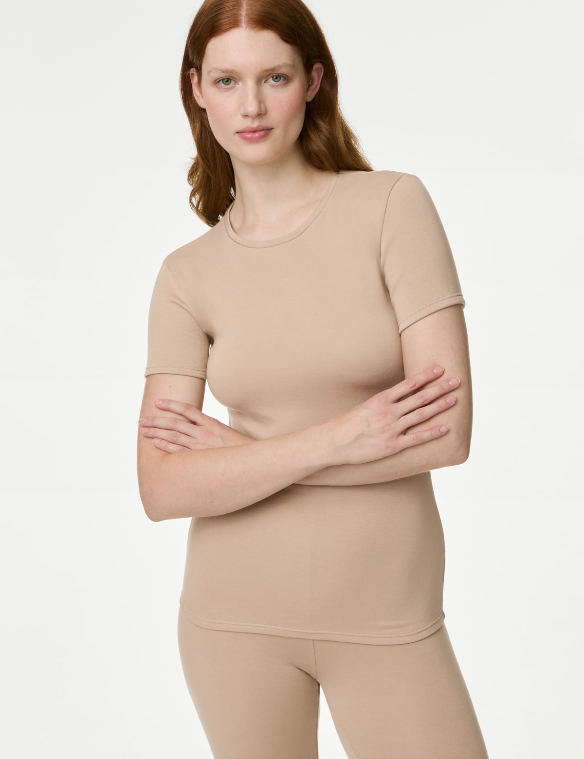 

Marks & Spencer Plain Regular Fit Thermal Top (FEMALE, ROSE QUARTZ, 8)
