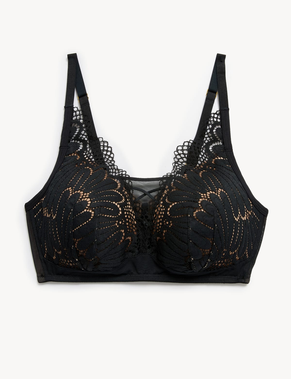 

Marks & Spencer Nova Lace Non Wired Post Surgery Bra (FEMALE, BLACK, 34-D)